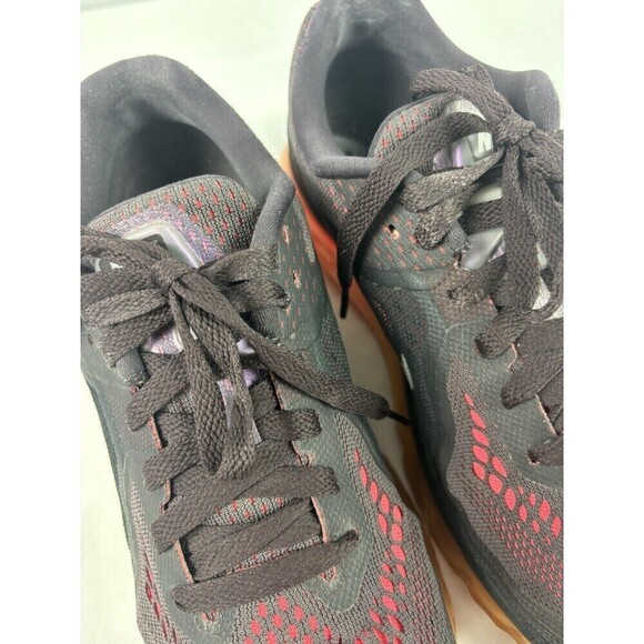 Nike Airmax Air Max Neutral Ride Black Neon Orange 8 Running Shoes Trainers - Picture 5 of 10